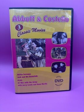 Abbott & Costello 3 Classic Movies DVD